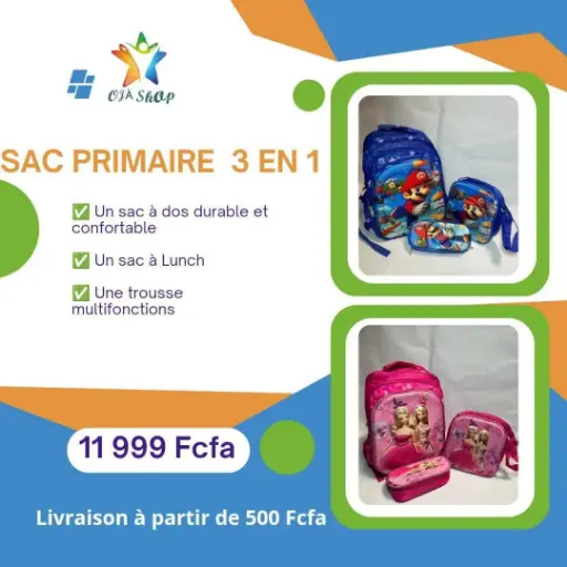 SAC PRIMAIRE 3 EN 1